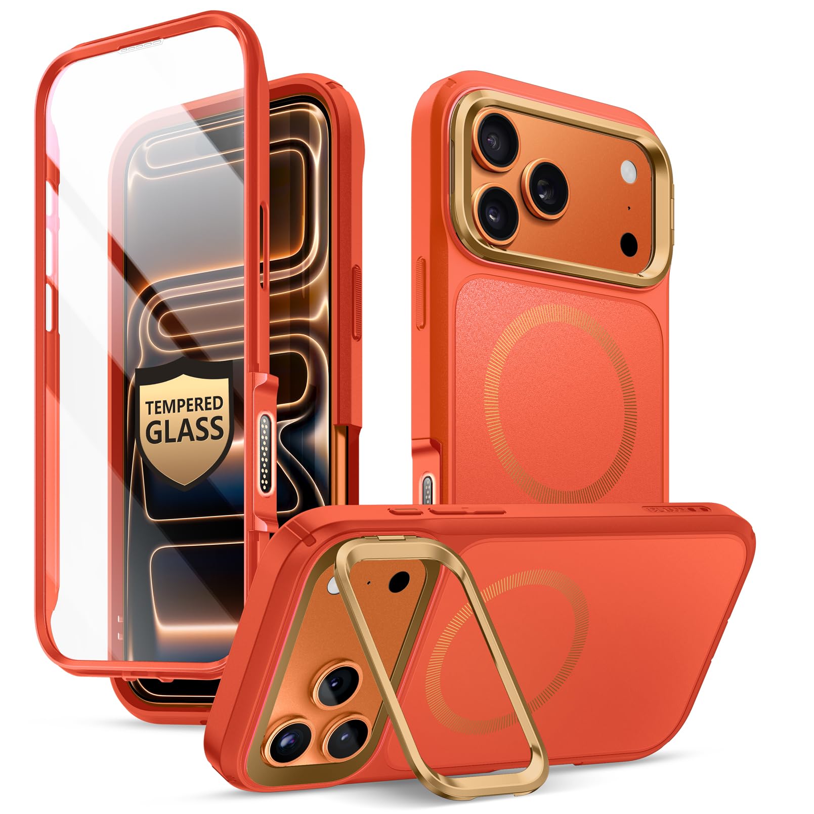 Amazon.com: i-Blason for iPhone 17 Pro Max Case MagSafe with Stand